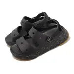 【CROCS】涼鞋 HIKER XSCAPE FESTIVAL SANDAL 男女鞋 黑色 獵戶涼鞋 鋸齒 卡駱馳(2086100C4)