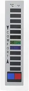 Down Coat Temperature Gauge | Stick Winter Temperature Strips | Reusable Strip with Liquid Crystal Display, Aquarium Temperature Gear for Winter