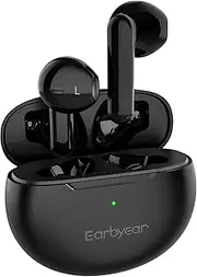 Hearing Aids, Earbyear Rechargeable Hearing Aids for Seniors with Noise Cancelling, Hearing Amplifier Personal Sound Amplification Devices with Portable Charging Case