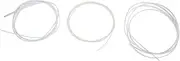 Generic 3pcs Guitar Protector White Style Guitar Edging Strips Stylish Guitar Accessories