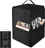 Ice Cream Maker Dust Cover Protector Compact Protective Bag with Many Pockets Sturdy Ice Cream Machine Cover for Cafe