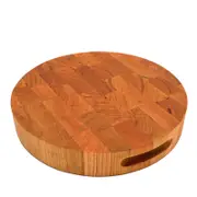 J. k. Adams 12 Round Cherry End Grain Board