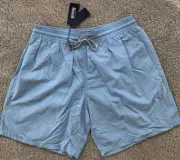 New w Tags Authentic VILEBREQUIN MOOREA Swim Trunks - Light Blue XXXL Men - 3XL