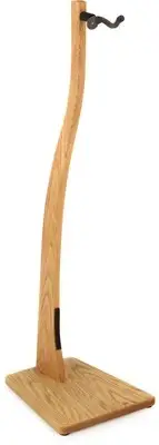 Zither G09 Handcrafted Wood Guitar Stand - Red Oak