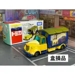 TOMICA-B29-盒損已拆封-迪士尼無號-公主與野獸 廣告宣傳車