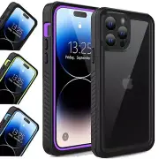 For iPhone 14 / 14 Pro Max Plus Case Waterproof Dust Shockproof Heavy Duty Cover