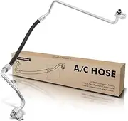 A-Premium A/C Discharge Line Hose Compatible with Chevrolet Silverado 2500 3500 HD GMC Sierra 2500 HD 3500 HD 2011-2014 V8 6.0L Compressor to Condenser