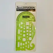 Berol Rapidesign Drafting Template R-16