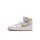 NIKE JORDAN 1 RETRO HIGH OG (PS) 男女小童休閒鞋-白金-FD2597107