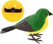 ifundom Electric Singing Chirping Bird Toy Cute Interactive Bird Plaything Interesting Bird Toy Plastic Bird Figurine Singing Bird Toy Voice-Activated Bird Toy