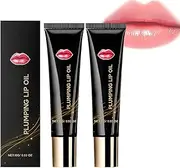 Plumpify Lip Booster Plumping Serum, Hydrating Moisturizing Lip Oil, Instant Volumizing Plumping Gloss, Long Lasting for Dry Cracked, Reduce Fine Lines, Increase Elasticity, Non-Sticky (2)