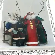 Osage County Quilt Factory Doll Pattern Ecology Santa 29.5" Virginia Robertson