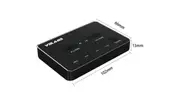 Volans Aluminium 2-Bay USB-C (Gen 2) M.2 NVMe PCl-e SSD Docking Station with Clone [VL-UCM2DS]