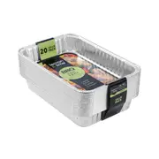 Lemon & Lime BBQ Foil Tray 31.5x21.5cm (20-Pieces)