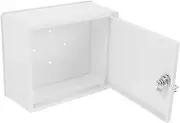 FUNOMOCYA Box Takeaway Key Box Secure Milk Storage Milk Storage Holder Milk Distribution Container Wall Mounted Milk Dispenser Wall Hanging Milk Holder Hanging Milk Container Plastic White