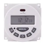 DC 12V Smart Timer Switch Digital Programmable Control LCD Time Relay Day/Week