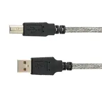 在飛比找Yahoo奇摩購物中心優惠-Cable USB 2.0 高速傳輸線 A公-B公 1公尺