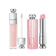 Dior - Lip Balm And Plumping Gloss Set - 3.2g+6ml - 001 Pink