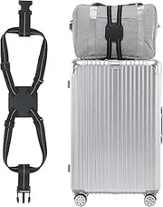 Generic Bungee Luggage Strap, Adjustable Elastic Strap for Suitcases, Black, Passenger Car Compatible, 70 kg Load Capacity