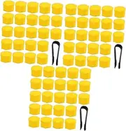 MUCKLILY 3sets Stylish Wheel Center Caps for Car Rims Hub Caps Rim Center Set 40pcs*3