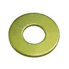 M20 x 37 x 3mm Flat Round Washer Mild Steel Zinc Yellow - Pack of 150