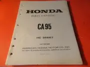 NEW OEM FACTORY HONDA PARTS CATALOG MANUAL 1959 CA95 BENLEY TOURER