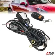 Wireless Remote Wiring Kit Switch Set Universal Fog Spot Light Lamps 4x4 Suv Led