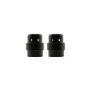 Gas Diffuser MIG - MB24 - DIF24B - Black Duroplast - 2 Pack - Binzel Style