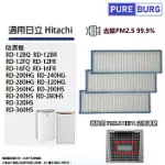 適用日立HITACHI除濕機RD-12BQ 12FR 16FQ 200HS 450HG更換用PM2.5 HEPA空氣濾網