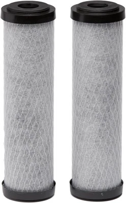 EcoPure EPW2C Carbon Whole Home 2 Count (Pack of 2), Light Gray/Black