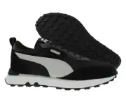 Puma Rider Fv "Future Vintage" Mens Shoes Size 9, Color: Black/Grey