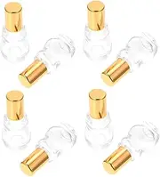 PACKOVE 10PCS Essential Oil Roller Bottles Durable Gourd Bottles for Travel for Storing Perfume and Natural Oils Compact Portable Design for Daily Care
