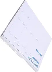 BCOATH Monthly Planner Notepad Daily Agenda Notebook Multi-functional Writing Notebook for Students Office Workers