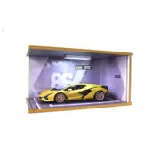 Parking Garage Model With Light For 1:18 Scale Car Models 86 Graffiti Background