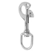 Scuba Dive 316 Stainless Steel Swivel Eye Bolt Snap Single Ended Spring Hook
