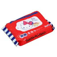 在飛比找樂天市場購物網優惠-小禮堂 Hello Kitty 20抽抑菌濕紙巾包 袖珍包濕