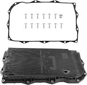 24117624192 Automatic Transmission Oil Pan with Filter/Gasket/Screw Compatible with Dodge Charger Challenger & BMW 228i 230i 320i 325i 328i 330i 335i 428i 535i 550i xDrive X5 528i 530i 535d 540i