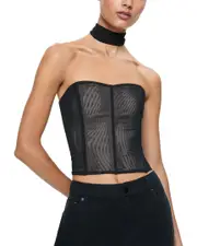 alice + olivia Aveline Bustier Top