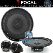 FOCAL IS-200 8" 160W RMS INTEGRATION COMPONENT ALUMINUM TWEETERS SPEAKERS NEW