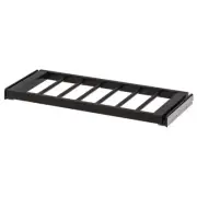 Ikea KOMPLEMENT Pull-out pants hanger, black-brown 29 1/2x13 3/4 " - NEW
