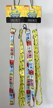 Sponge Bob Lanyard Nickelodeon Keychain Lanyard Id/Badge Holders (4)