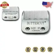 Ultra-Sharp 1/2-Inch Stainless Steel Dog Clipper Blade for Professional Use