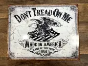 Don't Tread On Me Metal Sign 16" x 12.5"