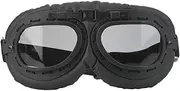 XIASABA Motorcycle Goggles with Color Lens Sand Proof Windshield Motorcycle Glasses (Grey 317)