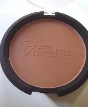 IT Cosmetics Vitality Anti-Aging Matte Bronzer w/ Luxurious Fan Brush NEW!