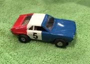 AURORA AFX Thunderjet 500 TJET RED WHITE AN BLUE AMC AMX HO SLOT CAR VINTAGE NOS