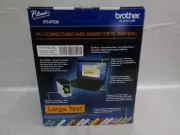 NEW BROTHER PT-P700 PC CONNECTABLE P-TOUCH LABEL MAKER WINDOWS MAC