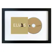 Elvis Presley-Elvis 30 #1 Hits CD Framed Album Art