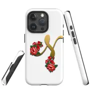 For iPhone 15 Pro Max Case, Shielding Cover, Letter N