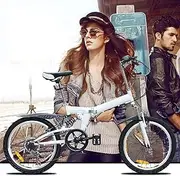MilkYa Shift Folding Mountain Bike (Color : C)